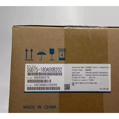 YASKAWA servo drive SGD7S-180A00B202 box, industrial automation part, Made in China