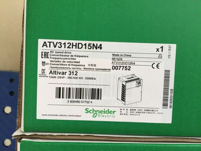 Schneider ATV312HD15N4 AC speed drive, industrial automation equipment, fast shipping, Made in China.