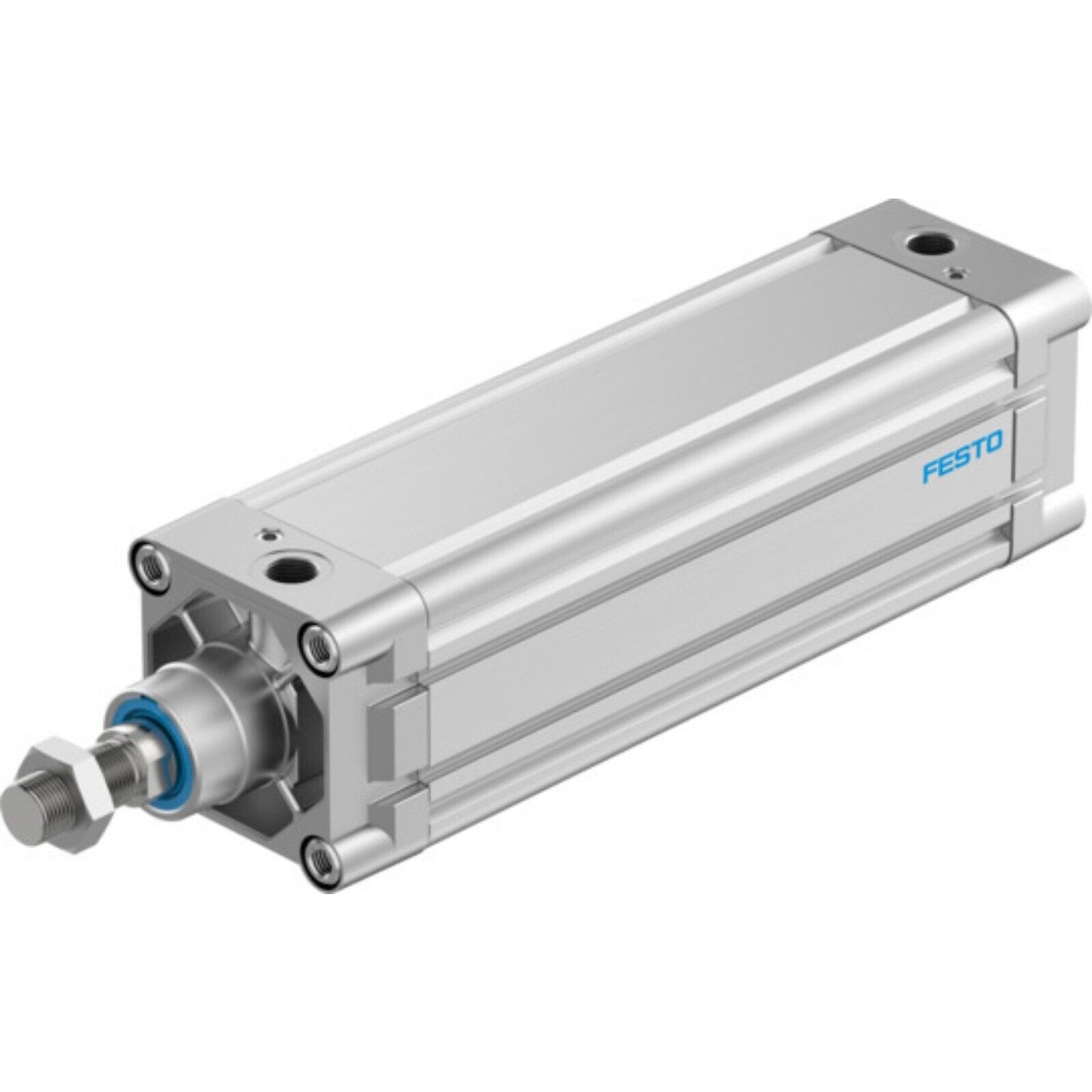 Festo DNC-63-PPV-A Air Cylinder, aluminum pneumatic cylinder for industrial automation. 