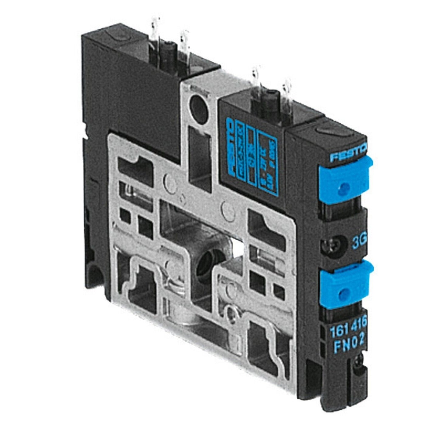 Festo CPV10-M1H-2X3-OLS-M7 Air solenoid valve, industrial automation component, part number 161417