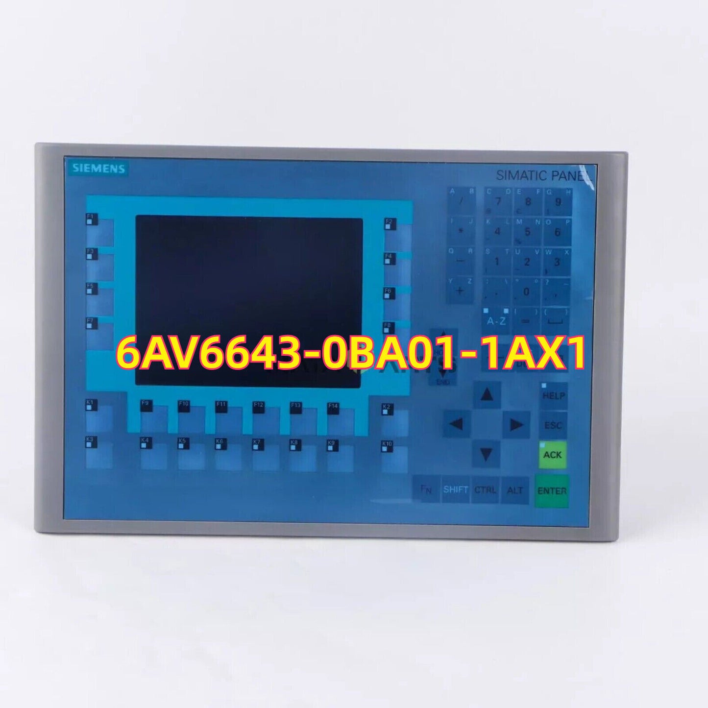 Siemens HMI Panel 6AV6643-0BA01-1AX1 - Industrial Automation Equipment