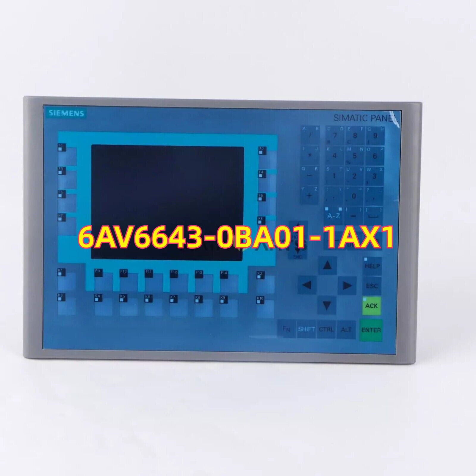 Siemens HMI Panel 6AV6643-0BA01-1AX1 - Industrial Automation Equipment