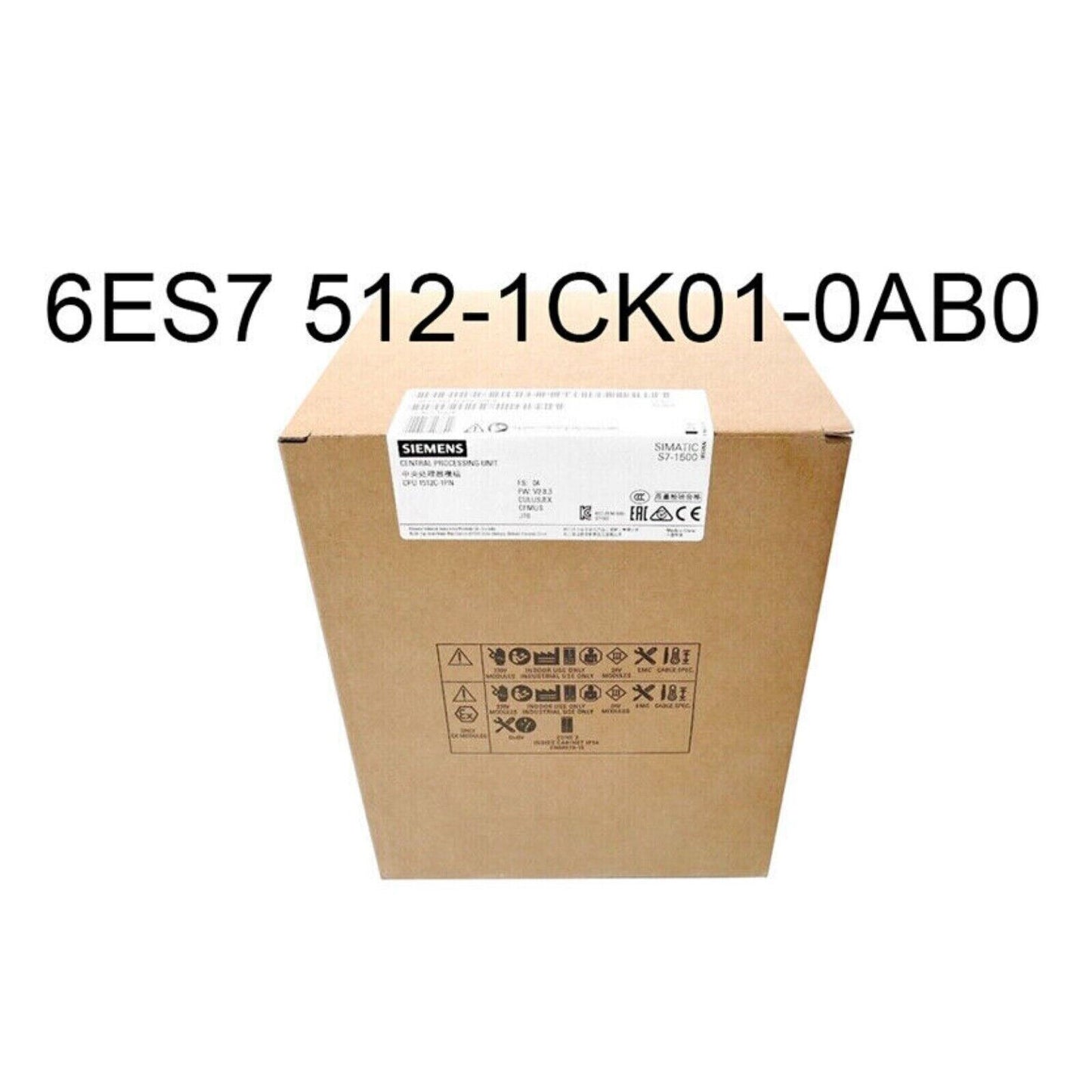 Siemens S7-1500 Compact CPU 1512C-1 PN 6ES7 512-1CK01-0AB0 in box, industrial automation part