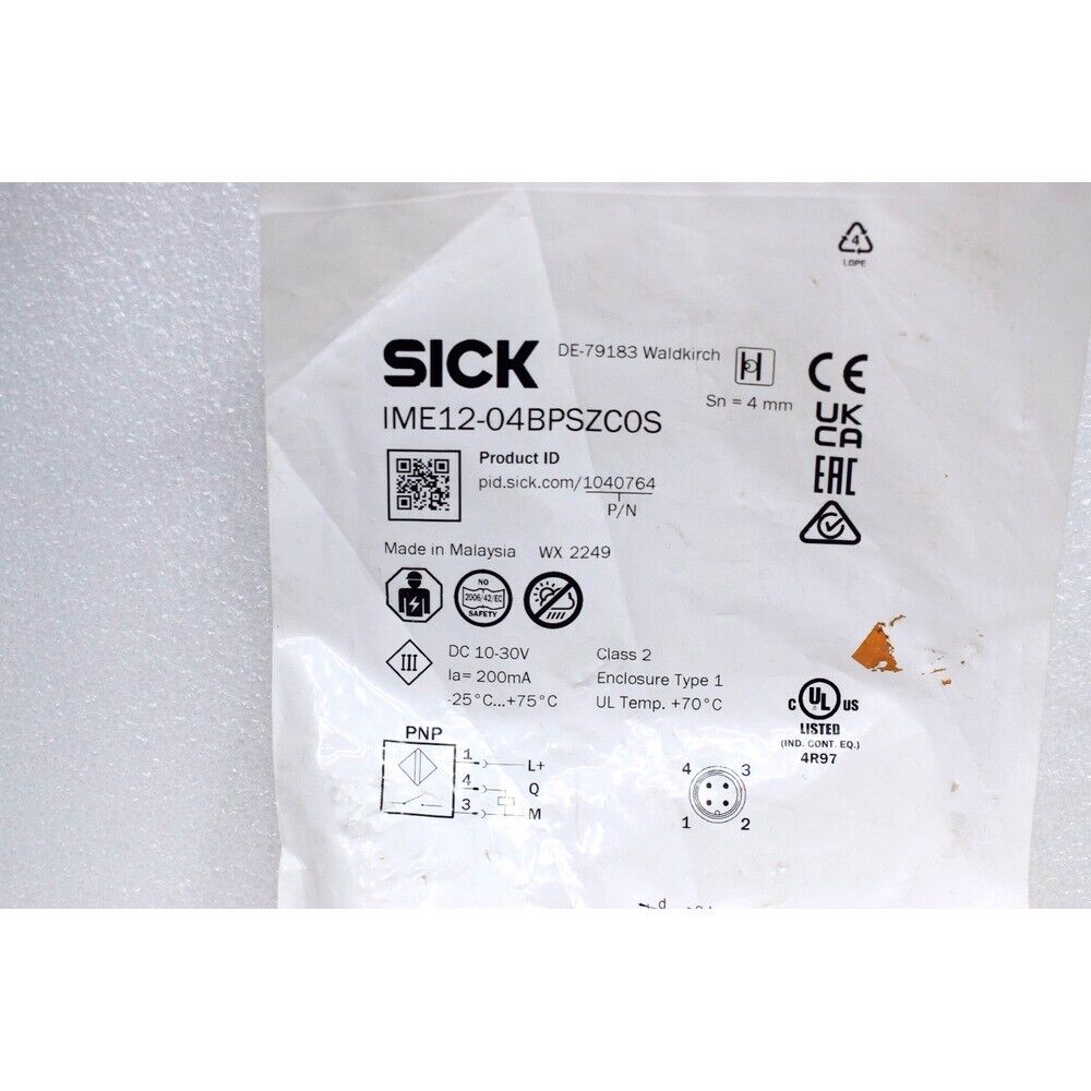 SICK | IME12-04BPSZC0S | Proximity Switch Sensor – Rabwellplc