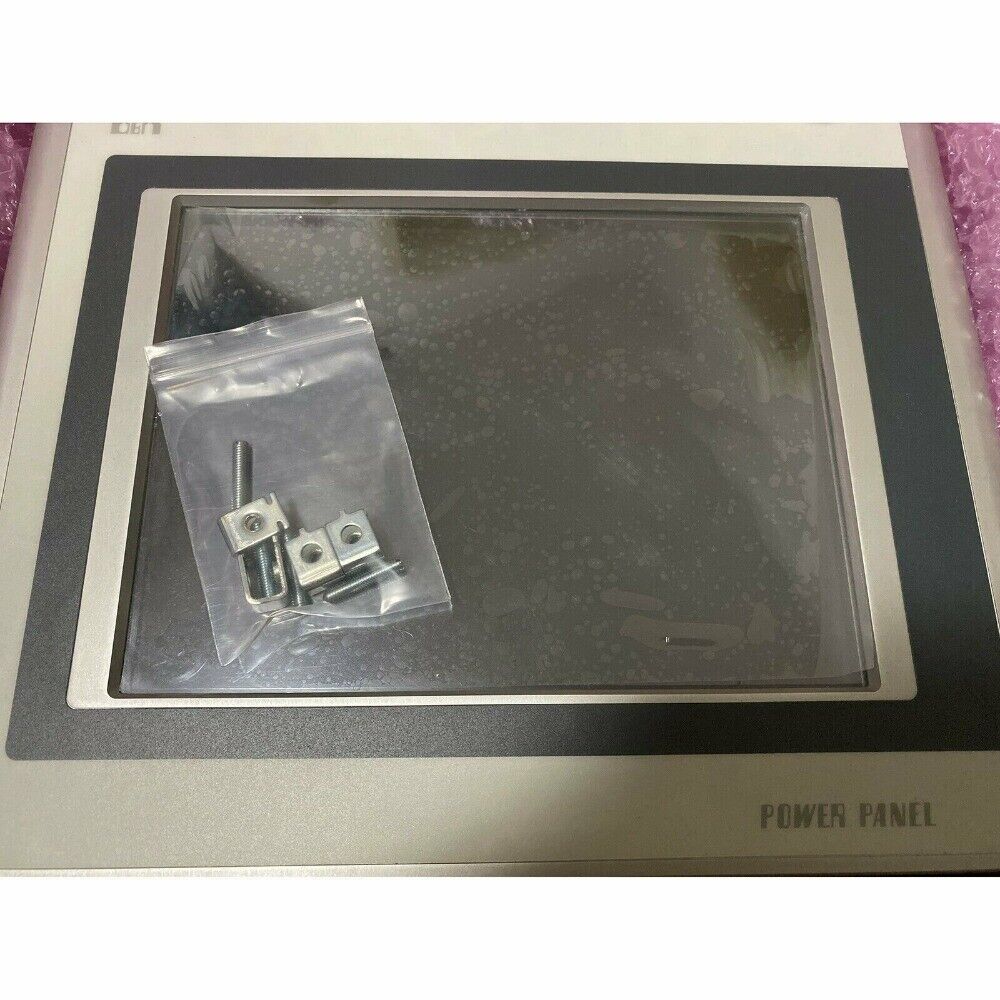 B&R 4PP320.1043-31 Panel PC touchscreen, Power Panel, with mounting hardware, industrial automation equipment.
