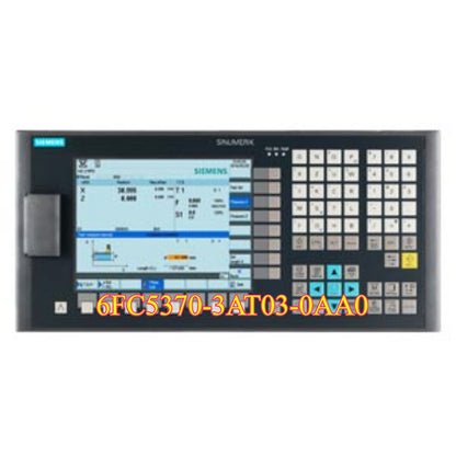 Siemens SINUMERIK 808D control panel 6FC5370-3AT03-0AA0, industrial automation, display, keypad.