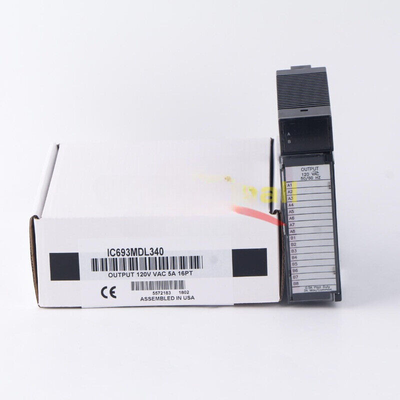 GE Fanuc IC693MDL340 Output Module 120V VAC 5A 16PT, Industrial Automation PLC Module