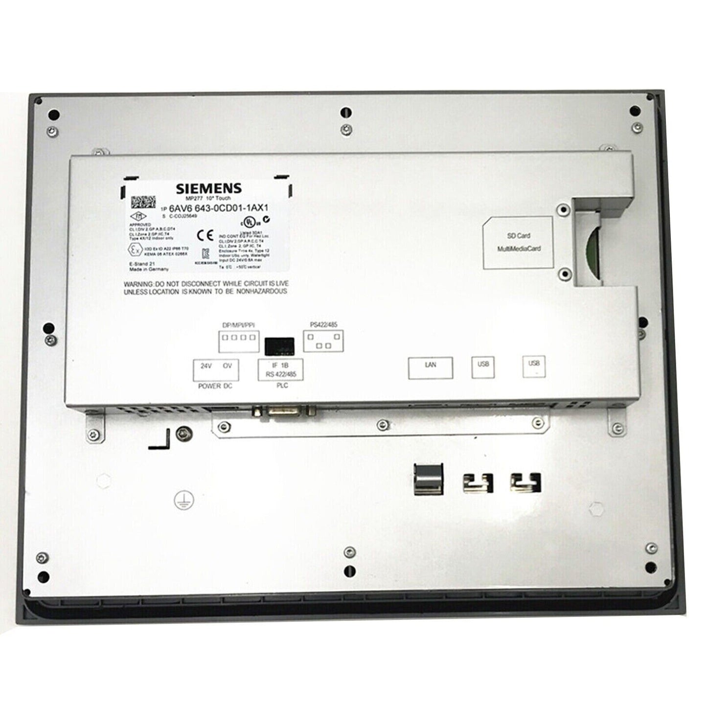 New In Box SIEMENS 6AV6 643-0CD01-1AX1 6AV6643-0CD01-1AX1 Touch Panel