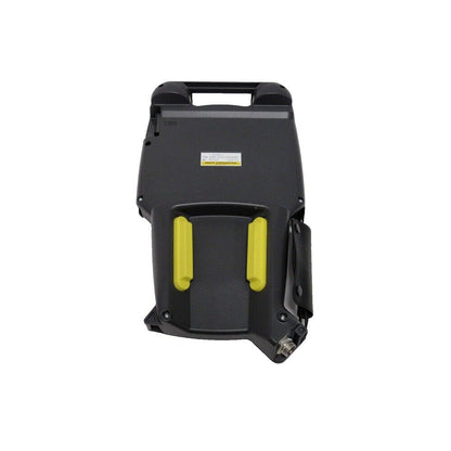 FANUC A05B-2518-C204#EMH Teach Pendant. Black industrial control panel with yellow accents.  FANUC CORPORATION