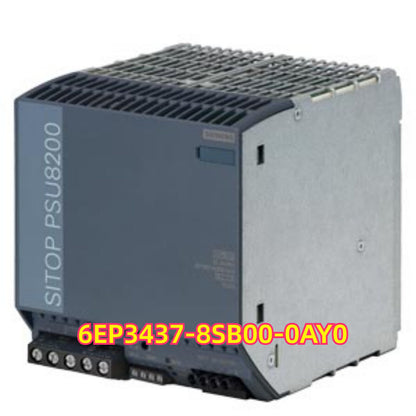 Siemens SITOP PSU8200 power supply, model 6EP3437-8SB00-0AY0, industrial automation part