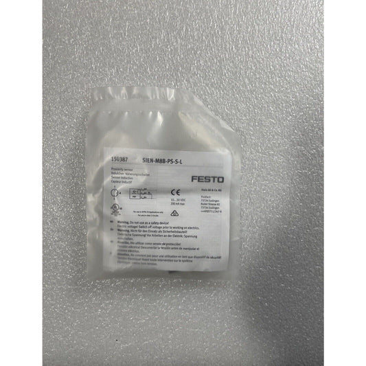 Festo SIEN-M8B-PS-S-L Proximity Sensor in Packaging