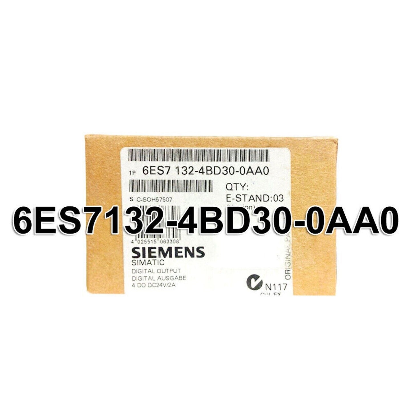 Industrial Communication | Siemens | 6ES7 132-4BD30-0AA0 6ES7132-4BD30-0AA0 SIMATIC DP Modules for ET200S