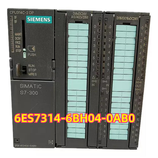 Siemens SIMATIC S7-300 PLC 6ES7 314-6BH04-0AB0, industrial automation part
