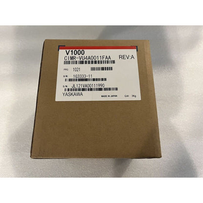 YASKAWA V1000 CIMR-VU4A0011FAA Inverter in box. Industrial automation part.