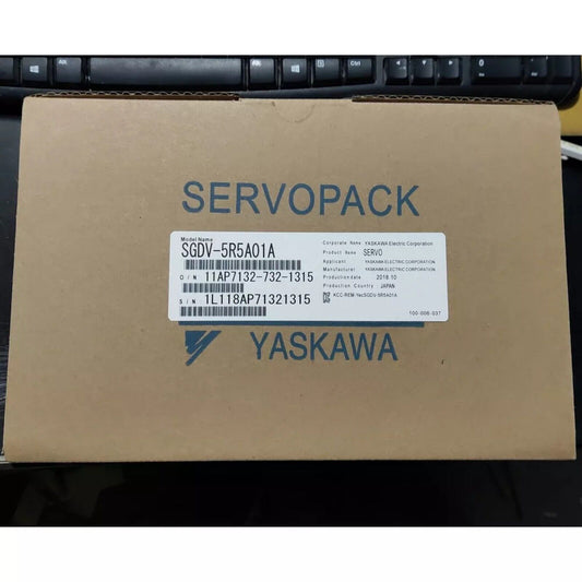 Yaskawa SGDV-5R5A01A Servo Drive in box, industrial automation part, new condition