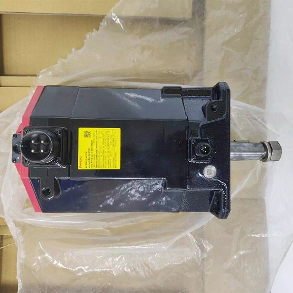 FANUC A06B-0268-B605#S000 servo motor. New condition, industrial automation part.