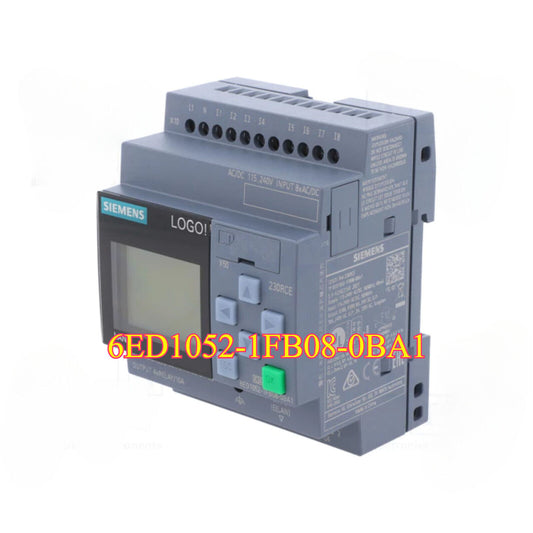 Siemens SIMATIC HMI LOGO! 6ED1052-1FB08-0BA1 Logic Module, 7-inch Display, PROFINET