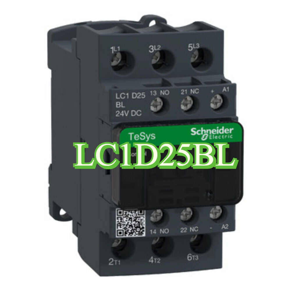 Schneider Electric TeSys D LC1D25BL 25A DC Contactor, 24V DC Coil, Industrial Automation Component