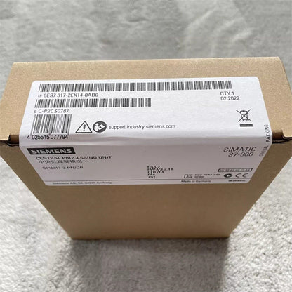 Siemens SIMATIC S7-300 CPU 317-2 PN/DP PLC Module packaging box, product part number 6ES7317-2EK14-0AB0