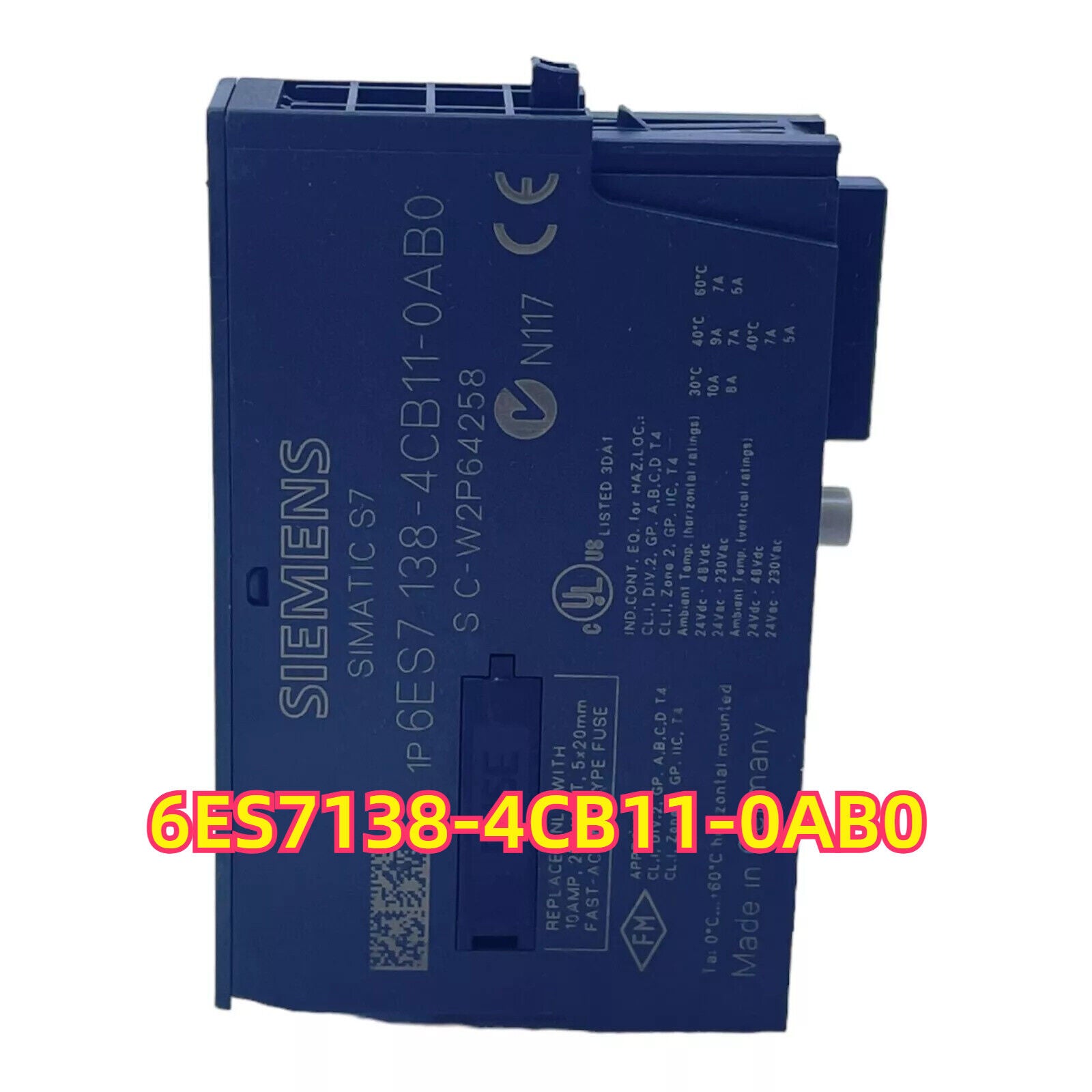 SIMATIC S7-1200 6ES7138-4CB11-0AB0 AO module, Siemens automation part