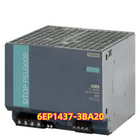 Siemens SITOP PSU300B 30A power supply 6EP1437-3BA20, industrial automation part.