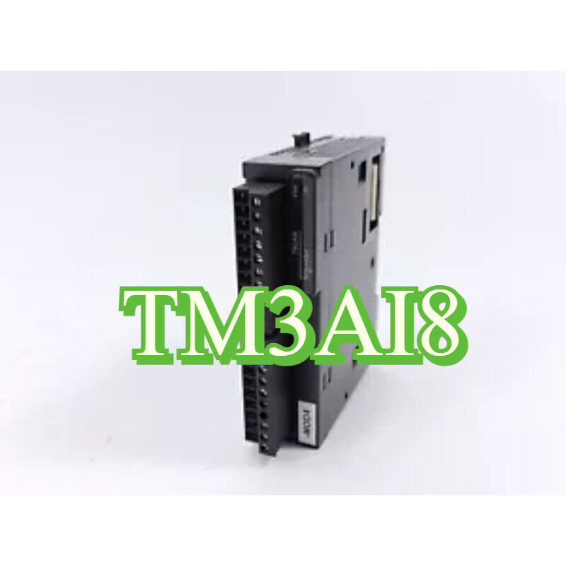 Schneider Electric TM3AI8 analog input module, part of Modicon TM3 series, industrial automation