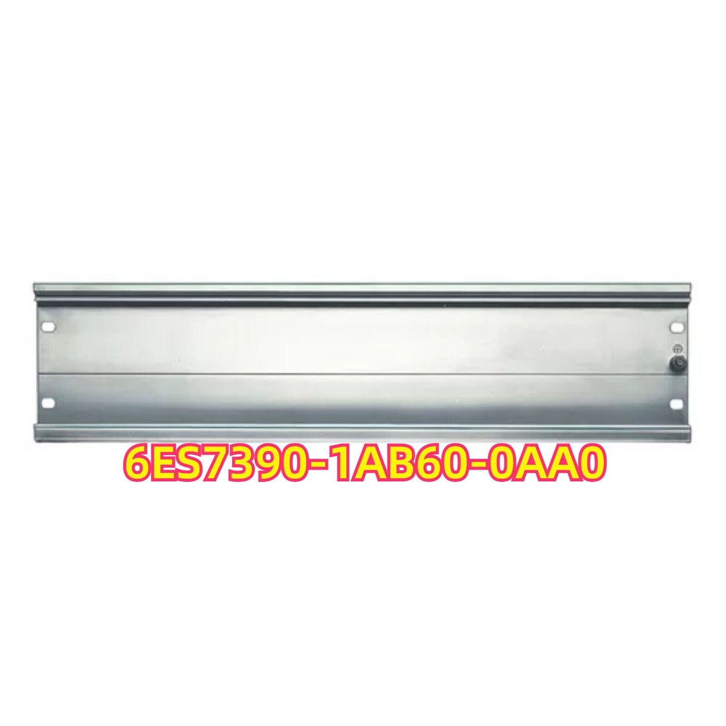 Siemens S7-300 mounting rail 160 mm, model 6ES7390-1AB60-0AA0, industrial automation parts.