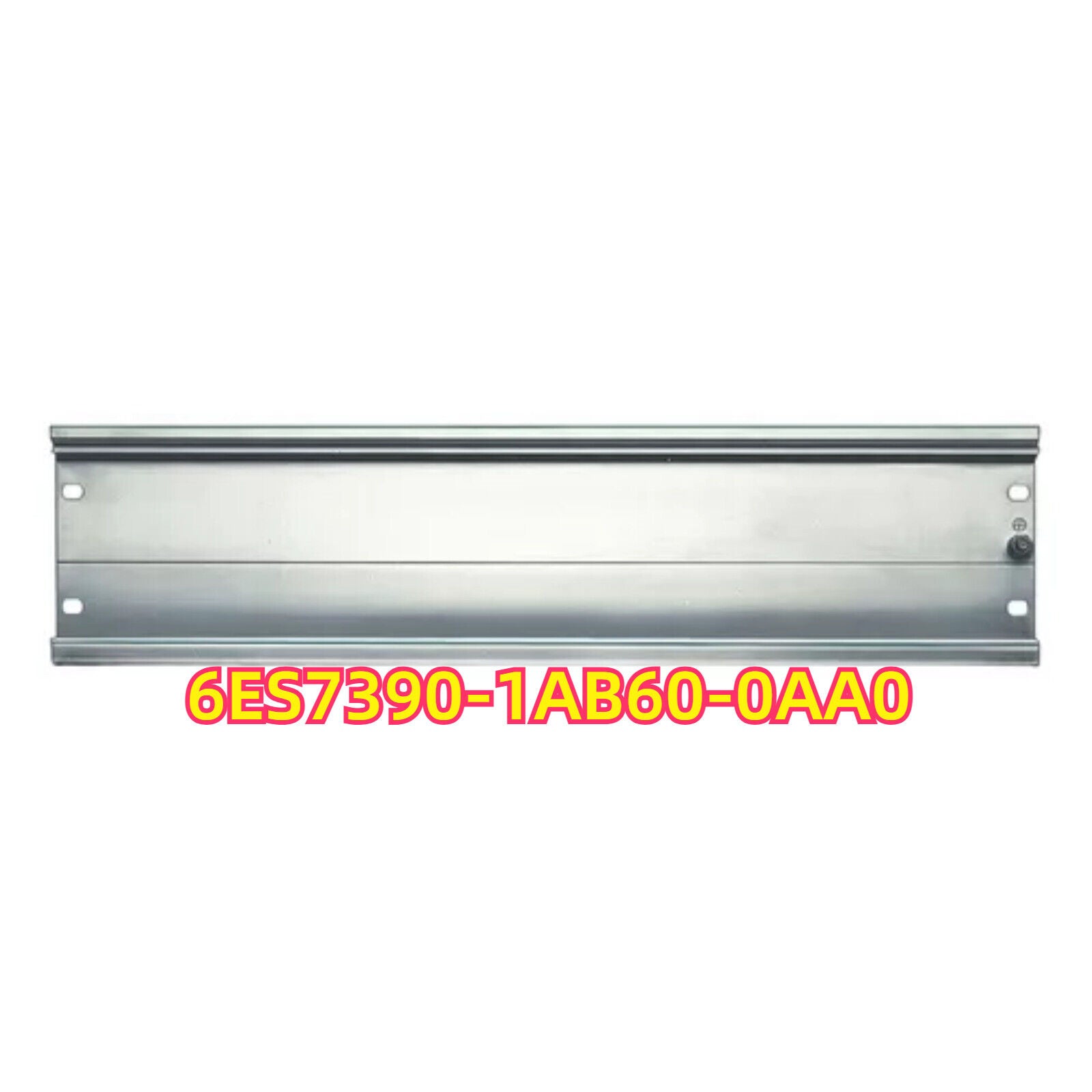 Siemens S7-300 mounting rail 160 mm, model 6ES7390-1AB60-0AA0, industrial automation parts.