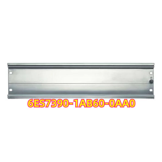 Siemens S7-300 mounting rail 160 mm, model 6ES7390-1AB60-0AA0, industrial automation parts.