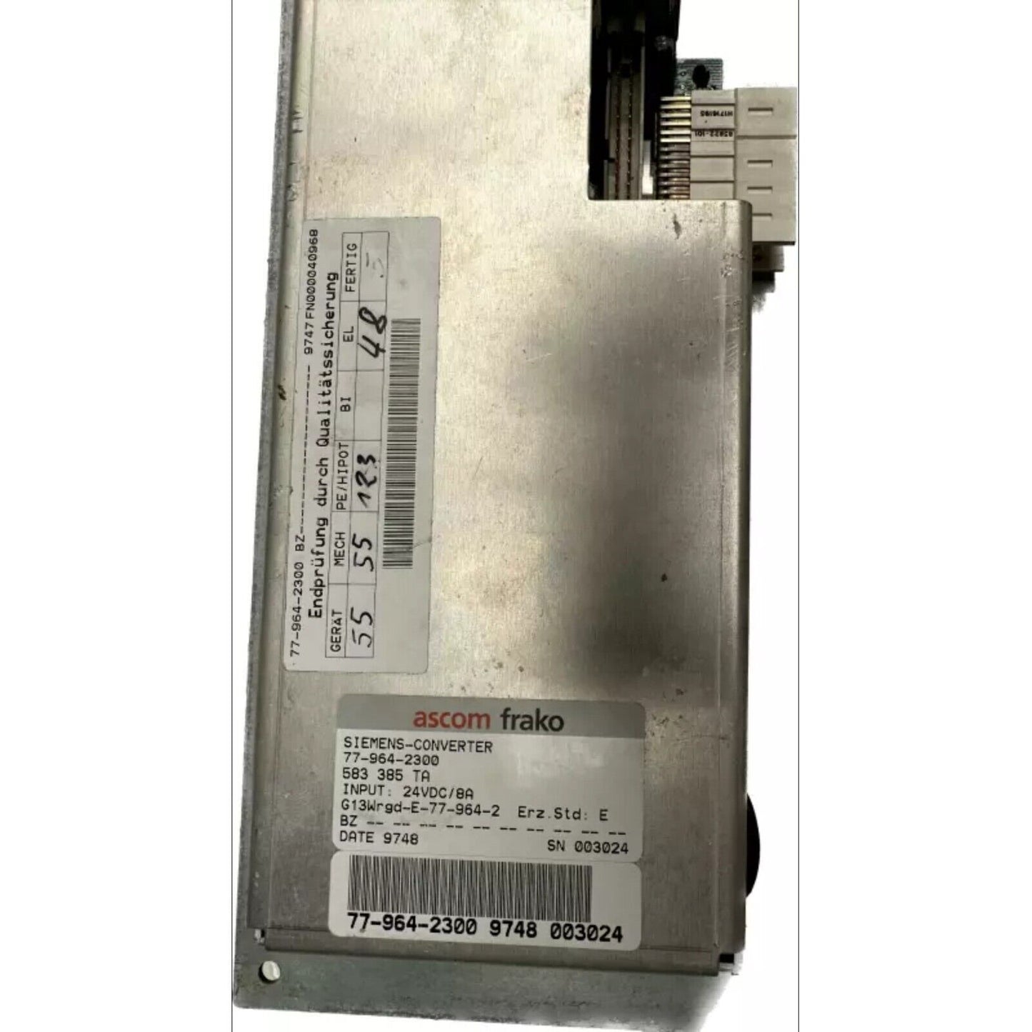 PLC | Siemens | 6FC5203-0AB11-0AA2 Slimline operator panel TFT color