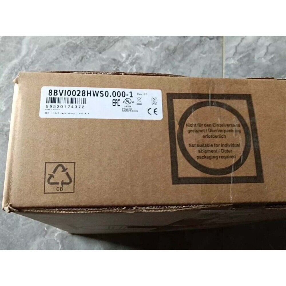 B&R 8BVI0028HWS0.000-1 Servo Drive box, new sealed condition, fast delivery.