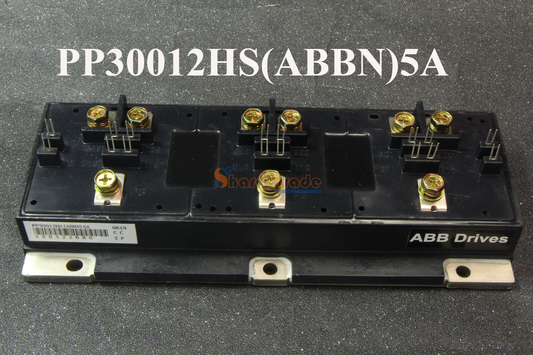 ABB Drive Module PP30012HS(ABBN)5A, black with gold connectors, ABB Drives product.