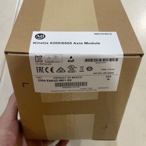 Allen Bradley Kinetix 6500 Safe Off 2094-EN02D-M01-S0 NEW IN BOX