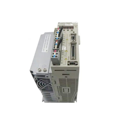 YASKAWA SGDH-15DE Servo Drive, industrial automation component with labels and connectors.