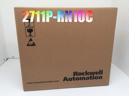 Allen-Bradley 2711P-RN10C PanelView Plus communication module box, Rockwell Automation.