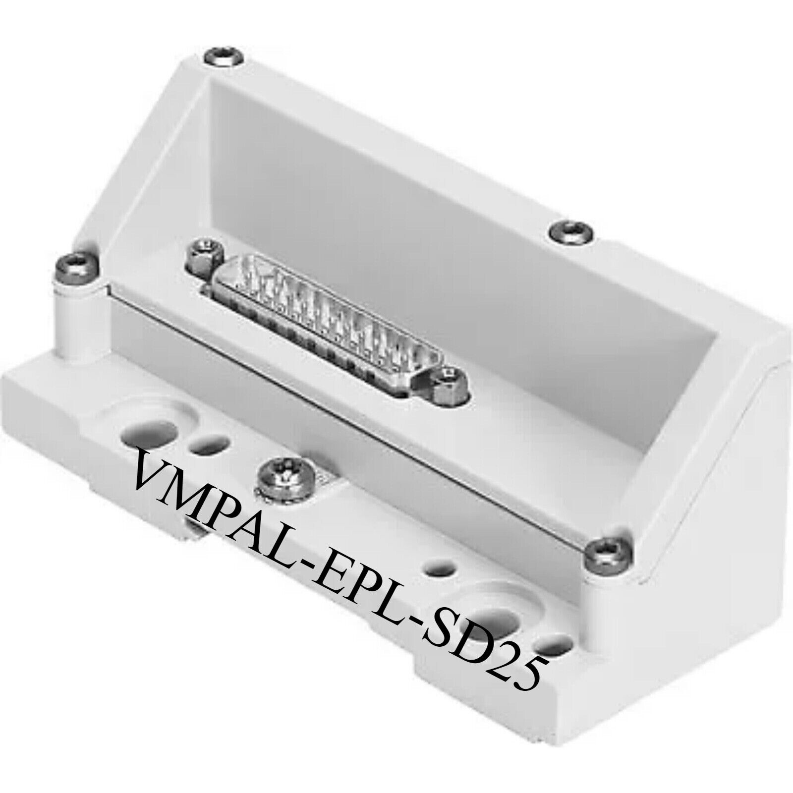 Festo VMPAL-EPL-SD25 Controller, white plastic housing, industrial automation part
