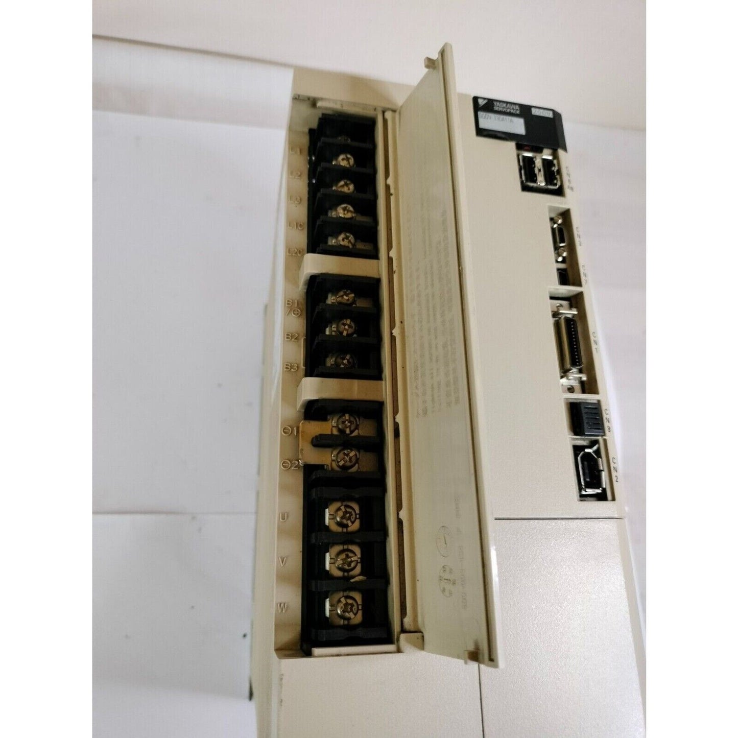 YASKAWA SGDV-330A11A Servopack Servo Drive - beige industrial automation equipment