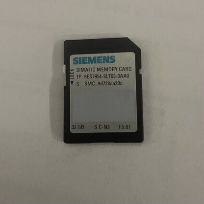 Siemens SIMATIC S7 memory card 6ES7954-8LT03-0AA0, 32GB, Industrial Automation