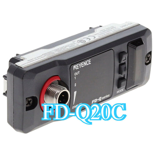 KEYENCE FD-Q20C Flow Sensor, Black and Gray Industrial Automation Part