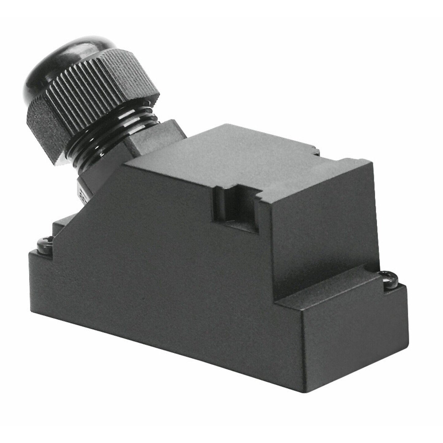 Festo KMP3-25P-16-5 connecting cable component, black color, industrial automation part.