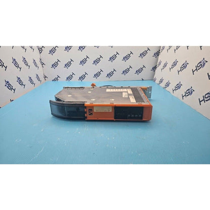 B&R Automation Acopos Multi APC820 5PC820.SX01-00 industrial automation part, orange and gray.