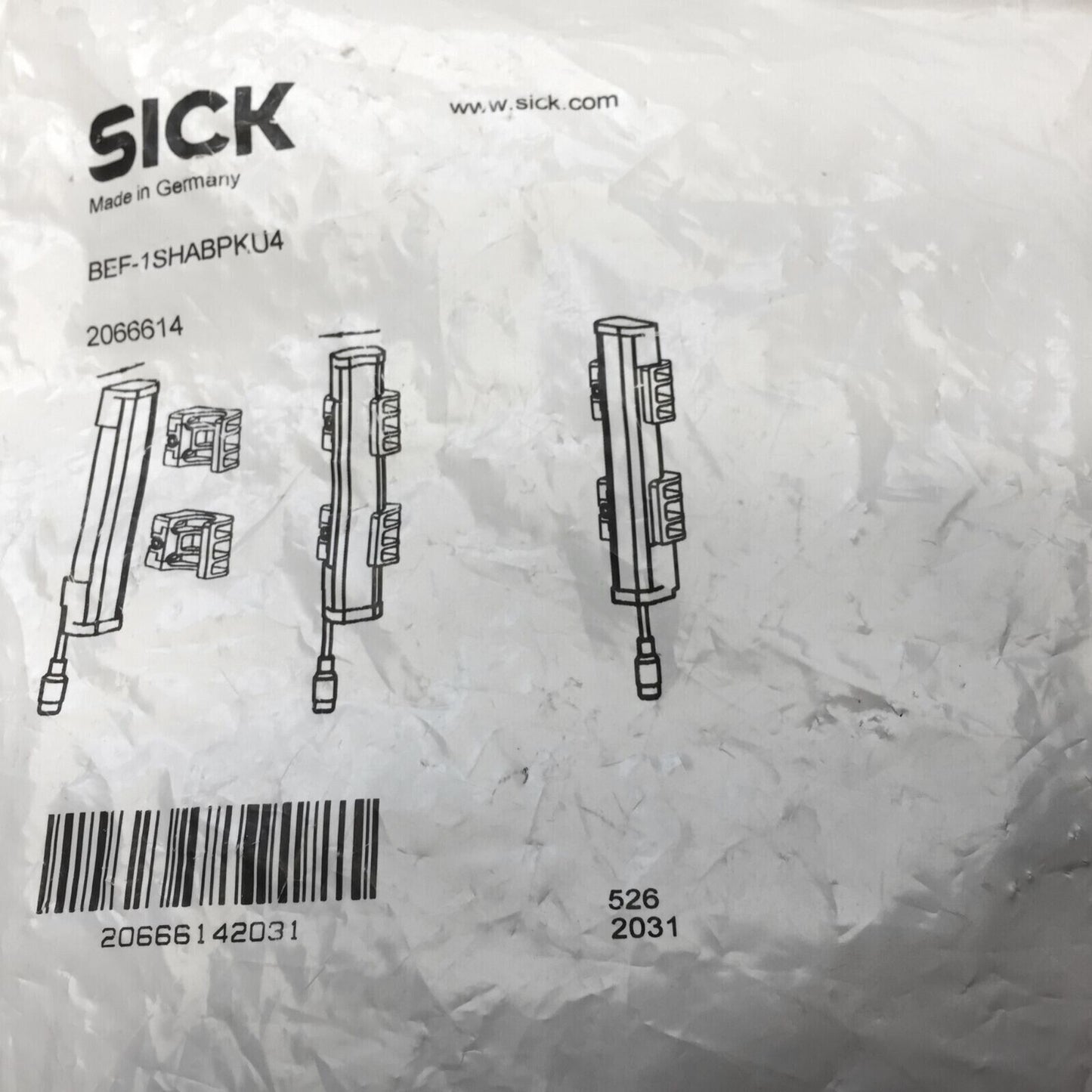 NEW Sick BEF-1SHABPKU4 BEF1SHABPKU4  2066614 Plastic Terminal & Alignment