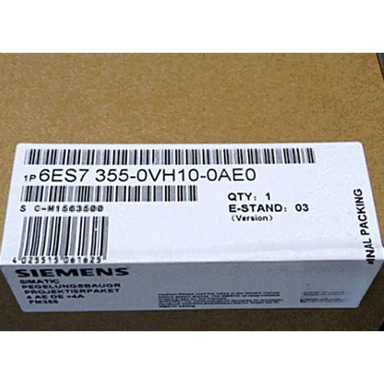 Siemens SIMATIC S7-300 FM355 module 6ES7355-0VH10-0AE0 packaging, industrial automation part, S7-300 Control Unit FM 355