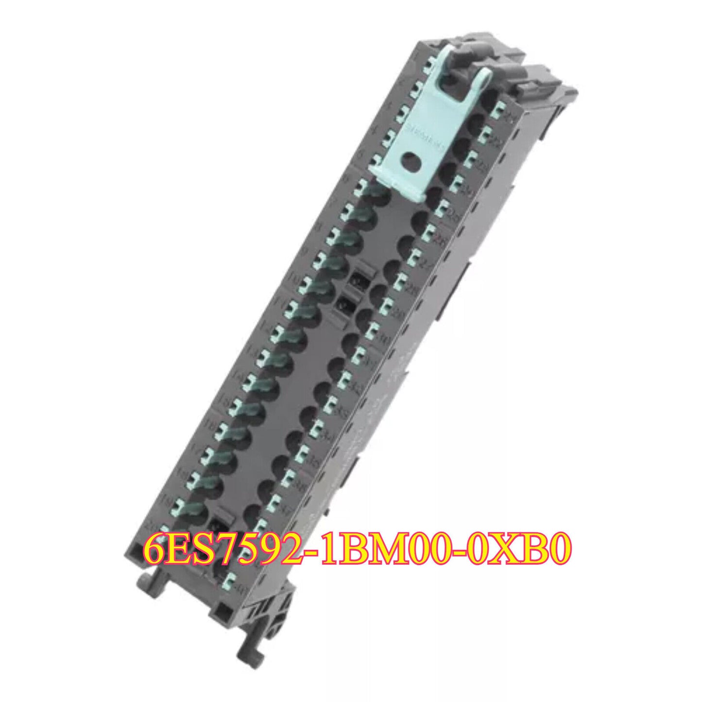 Siemens SIMATIC S7-1500 backplane bus connector 6ES7592-1BM00-0XB0 in push-in design, black
