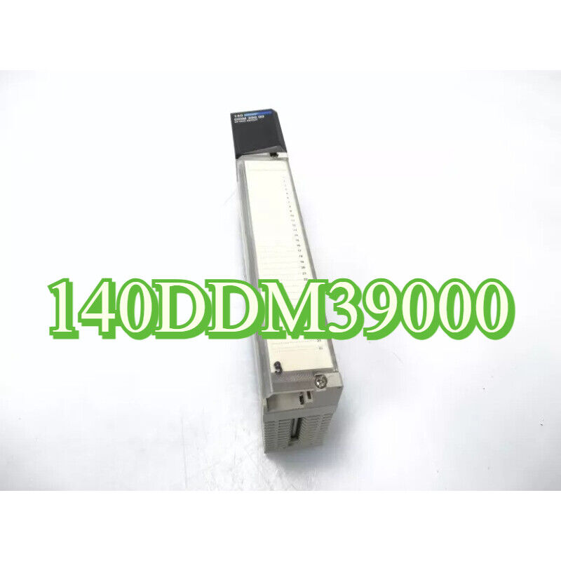 Schneider PLC Module 140DDM39000, featured with green text for easy identification. A critical industrial automation part.