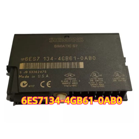 Siemens SIMATIC S7 PLC Module 6ES7134-4GB61-0AB0. Industrial automation component for ET 200S.
