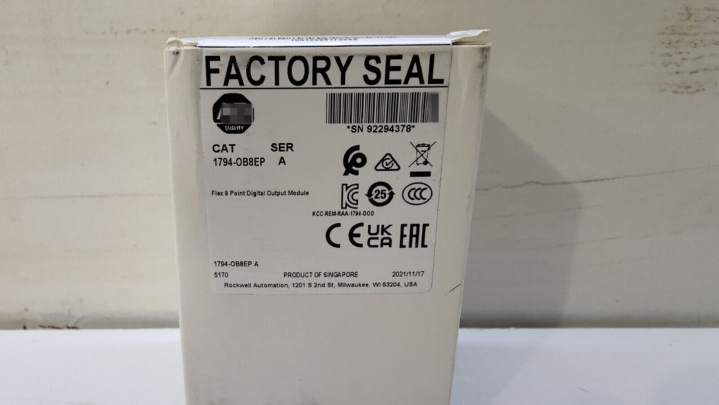 1794-OB8EP AB Flex 8 Point Digital Output Module New Factory Sealed  US ！