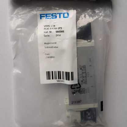 New FESTO VUVG-L14-P53C-T-G18-1P3 566501 Solenoid Valve