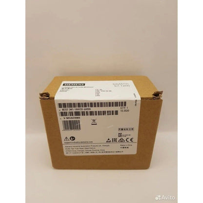 SIMATIC S7-1200 CM 1241 RS232 Module packaging, Siemens industrial automation part 6ES7 241-1AH32-0XB0, Made in China.