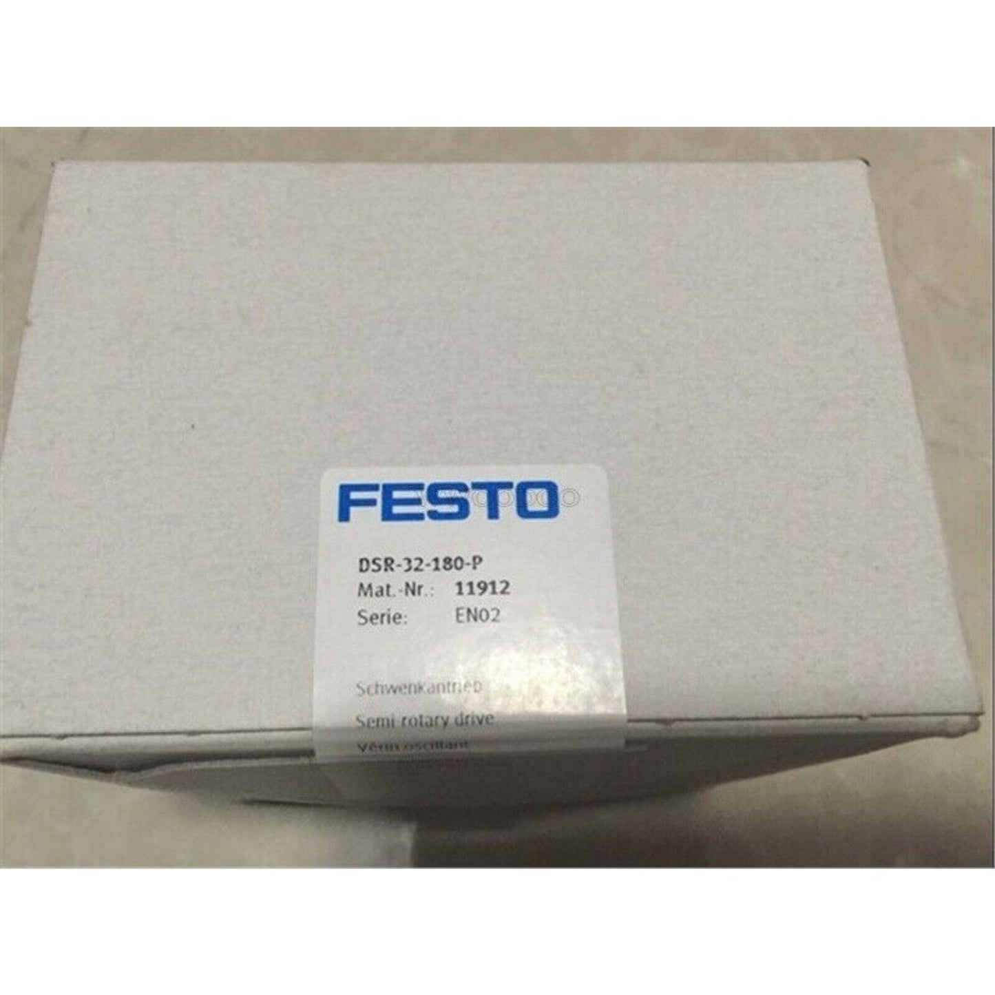Festo DSR-32-180-P actuator product box, semi rotary drive